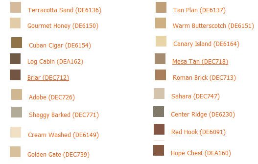 What are some popular Dunn-Edwards paint colors?